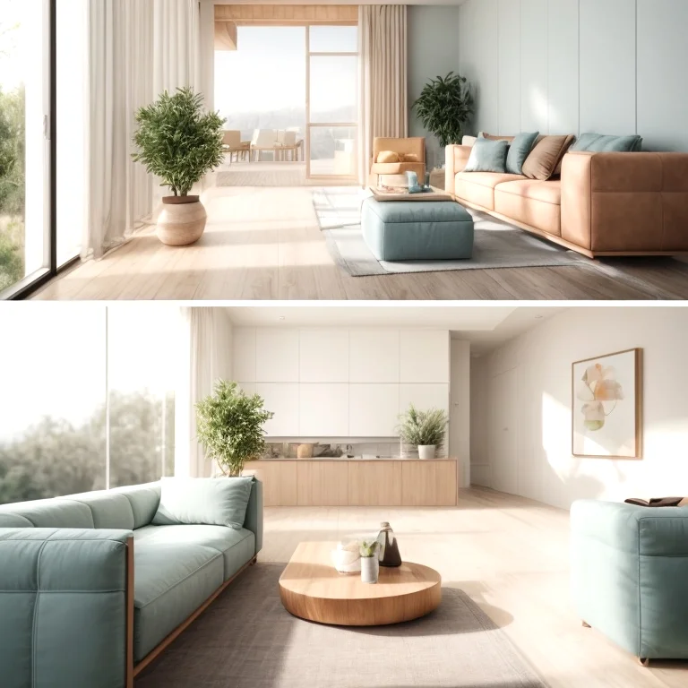 窓ガラスをクリアに磨く様子